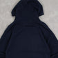 MEN'S VINTAGE RUSSELL ATHLETIC VIRGINIA LAW HOODED SWEATSHIRT - X-SMALL