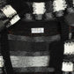 MEN'S VINTAGE 1980S PATTERNED KNITTED CARDIGAN - LARGE