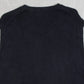 MEN'S VINTAGE 1990S CHAPS STRIPED PATTERNED KNITTED VEST JUMPER - MEDIUM