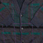 MEN'S VINTAGE 1980S PATTERNED KNITTED CARDIGAN - X-LARGE