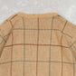 WOMEN'S VINTAGE 1990S GRID PATTERNED KNITTED JUMPER - MEDIUM
