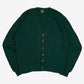 MEN'S VINTAGE 1980S BOXY KNITTED CARDIGAN - X-LARGE