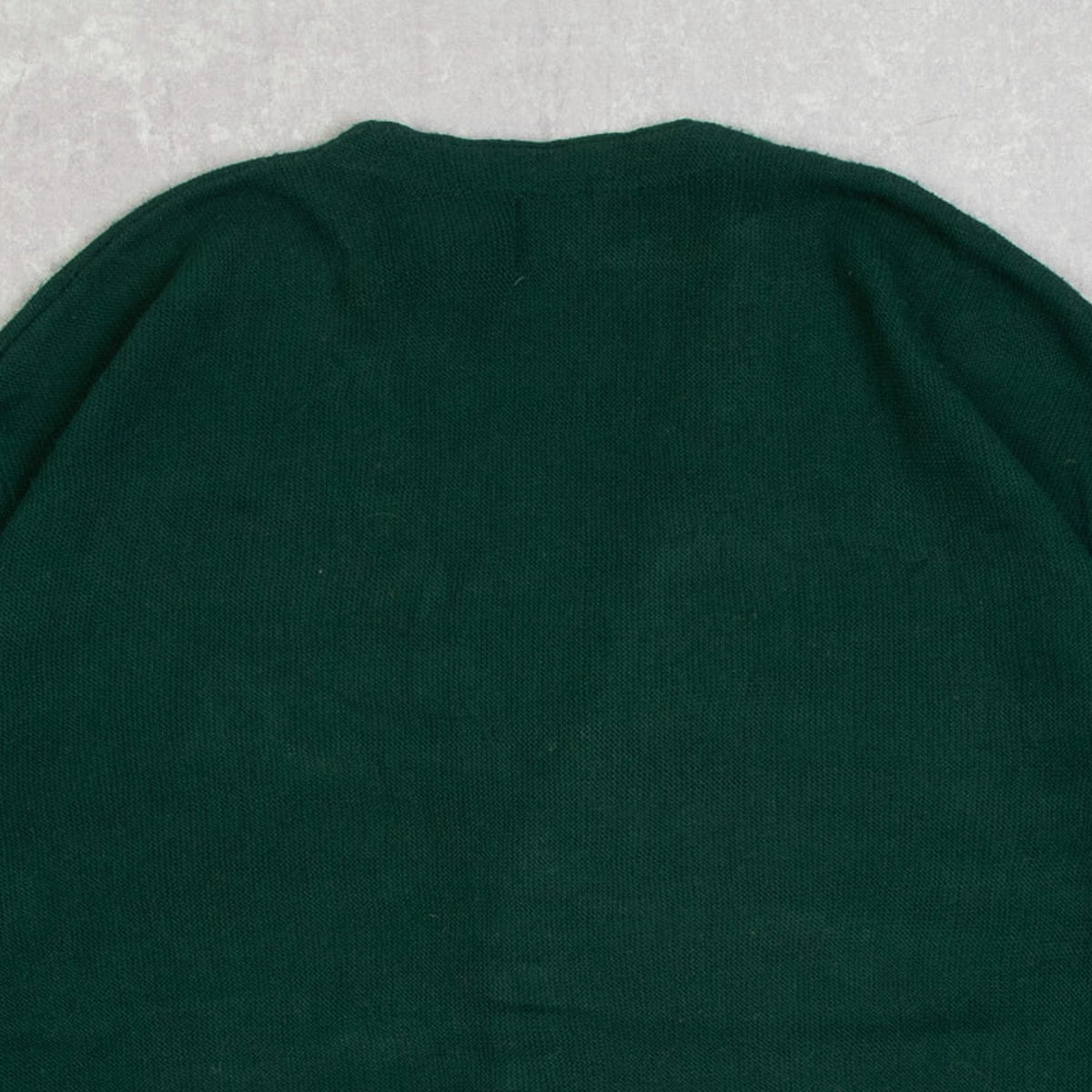 MEN'S VINTAGE 1980S BOXY KNITTED CARDIGAN - X-LARGE