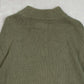 MEN'S VINTAGE 1990S CHAPS QUARTER ZIP KNITTED JUMPER - LARGE