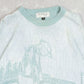 MEN'S VINTAGE 1980S STRUCTURED GOLF KNITTED JUMPER - MEDIUM