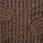 MEN'S VINTAGE 1990S PATTERNED V-NECK KNITTED JUMPER - XX-LARGE