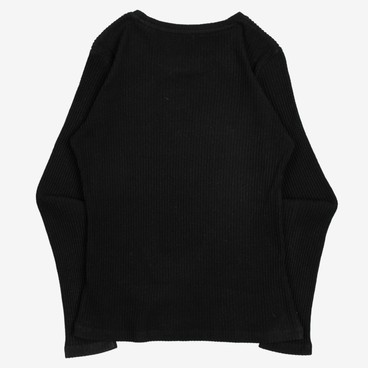 WOMEN'S VINTAGE 2000S GUESS DIAMANTÉ LOGO RIBBED KNITTED JUMPER - MEDIUM