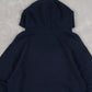 MEN'S VINTAGE RUSSELL ATHLETIC EAST FOOTBALL HOODED SWEATSHIRT - SMALL