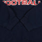 MEN'S VINTAGE RUSSELL ATHLETIC EAST FOOTBALL HOODED SWEATSHIRT - SMALL