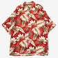 MEN'S VINTAGE 1990S HAWAIIAN SHORT SLEEVE PATTERNED SHIRT - LARGE