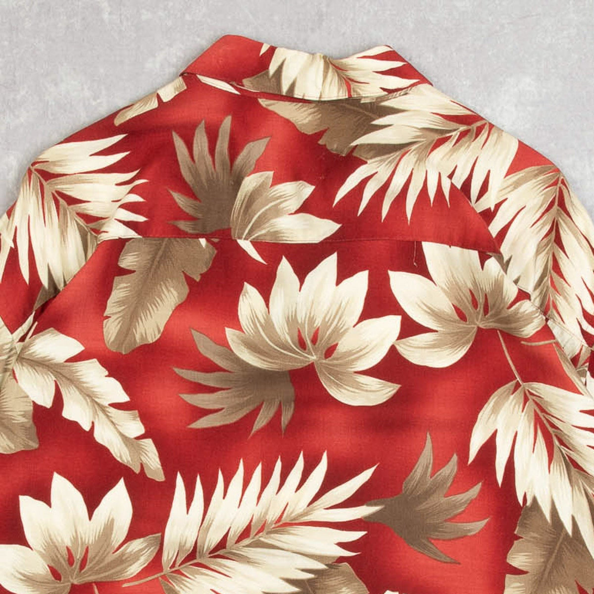 MEN'S VINTAGE 1990S HAWAIIAN SHORT SLEEVE PATTERNED SHIRT - LARGE