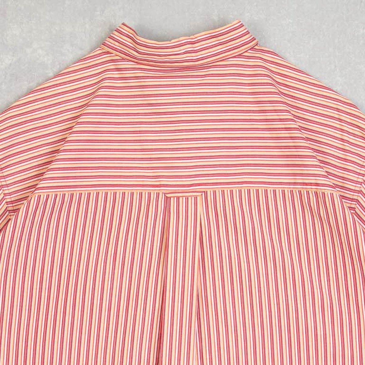 MEN'S VINTAGE 1990S CHAPS STRIPED SHORT SLEEVE SHIRT - LARGE