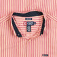 MEN'S VINTAGE 1990S CHAPS STRIPED SHORT SLEEVE SHIRT - LARGE