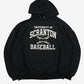 MEN'S VINTAGE UNIVERSITY OF SCRANTON HOODED SWEATSHIRT - X-LARGE