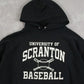 MEN'S VINTAGE UNIVERSITY OF SCRANTON HOODED SWEATSHIRT - X-LARGE