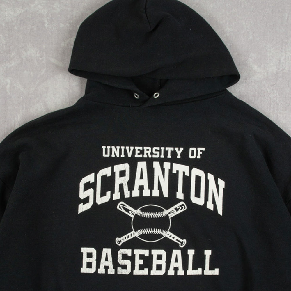 MEN'S VINTAGE UNIVERSITY OF SCRANTON HOODED SWEATSHIRT - X-LARGE