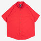 MEN'S VINTAGE 1990S WORKWEAR SHORT SLEEVE SHIRT - LARGE