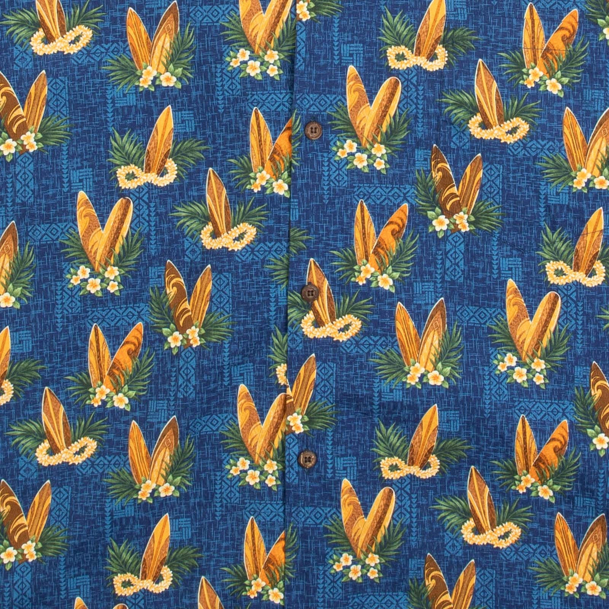 MEN'S VINTAGE 1980S HAWAIIAN SHORT SLEEVE PATTERNED SHIRT - XX-LARGE
