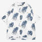 MEN'S VINTAGE 1990S HAWAIIAN SHORT SLEEVE PATTERNED SHIRT - LARGE