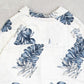 MEN'S VINTAGE 1990S HAWAIIAN SHORT SLEEVE PATTERNED SHIRT - LARGE