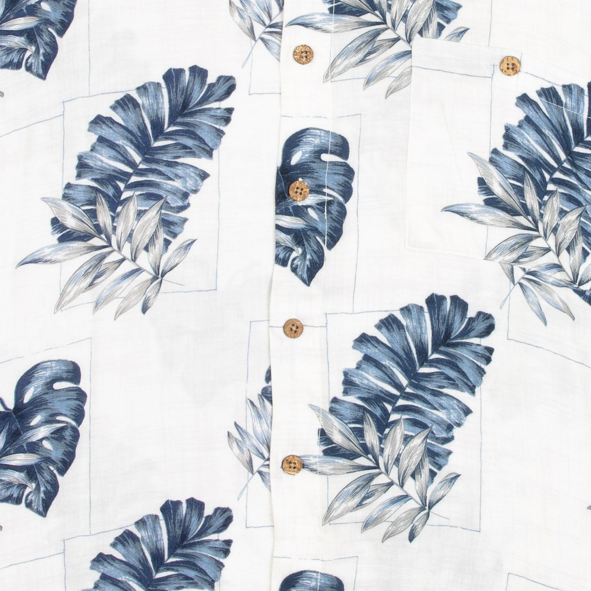 MEN'S VINTAGE 1990S HAWAIIAN SHORT SLEEVE PATTERNED SHIRT - LARGE