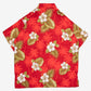 MEN'S VINTAGE 1990S HAWAIIAN SHORT SLEEVE PATTERNED SHIRT - LARGE