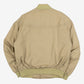 MEN'S VINTAGE 1990S SHERPA LINED FULL ZIP BOMBER JACKET - MEDIUM
