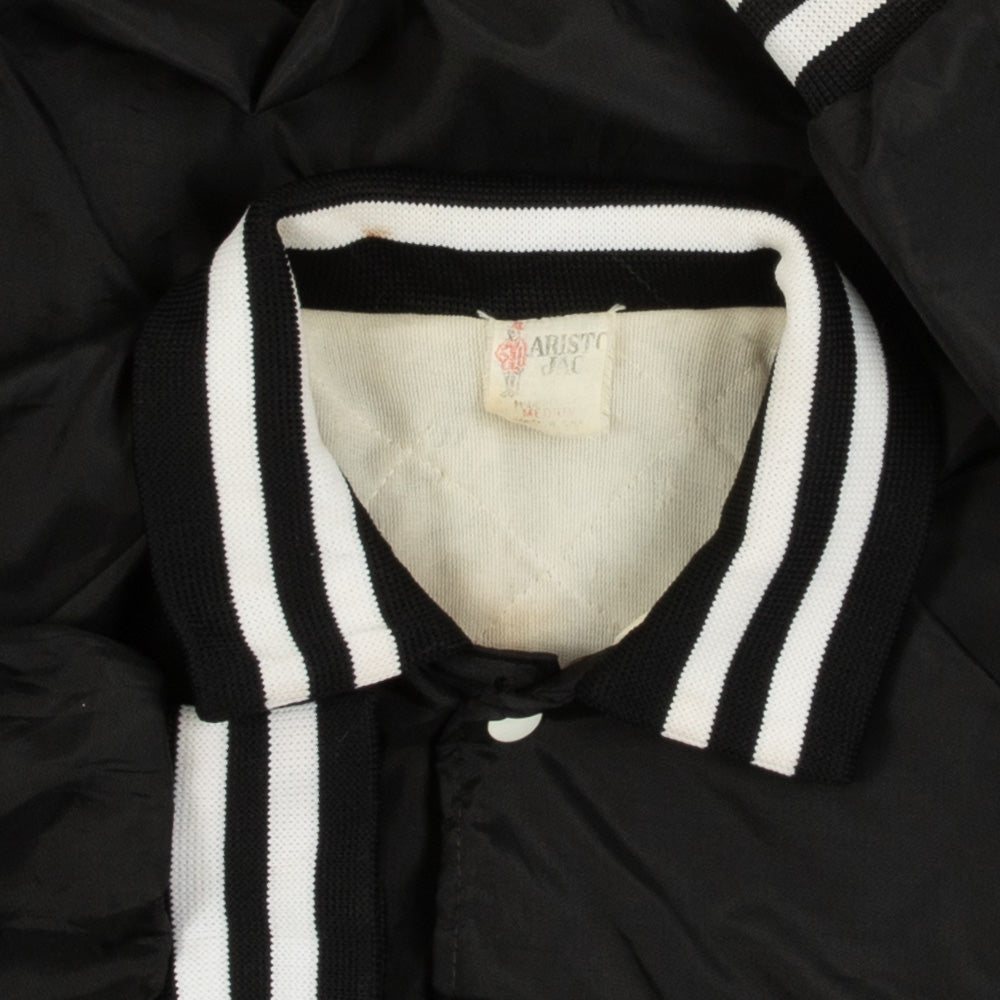 MEN'S VINTAGE 1980S MARENGO SATIN BOMBER JACKET - MEDIUM