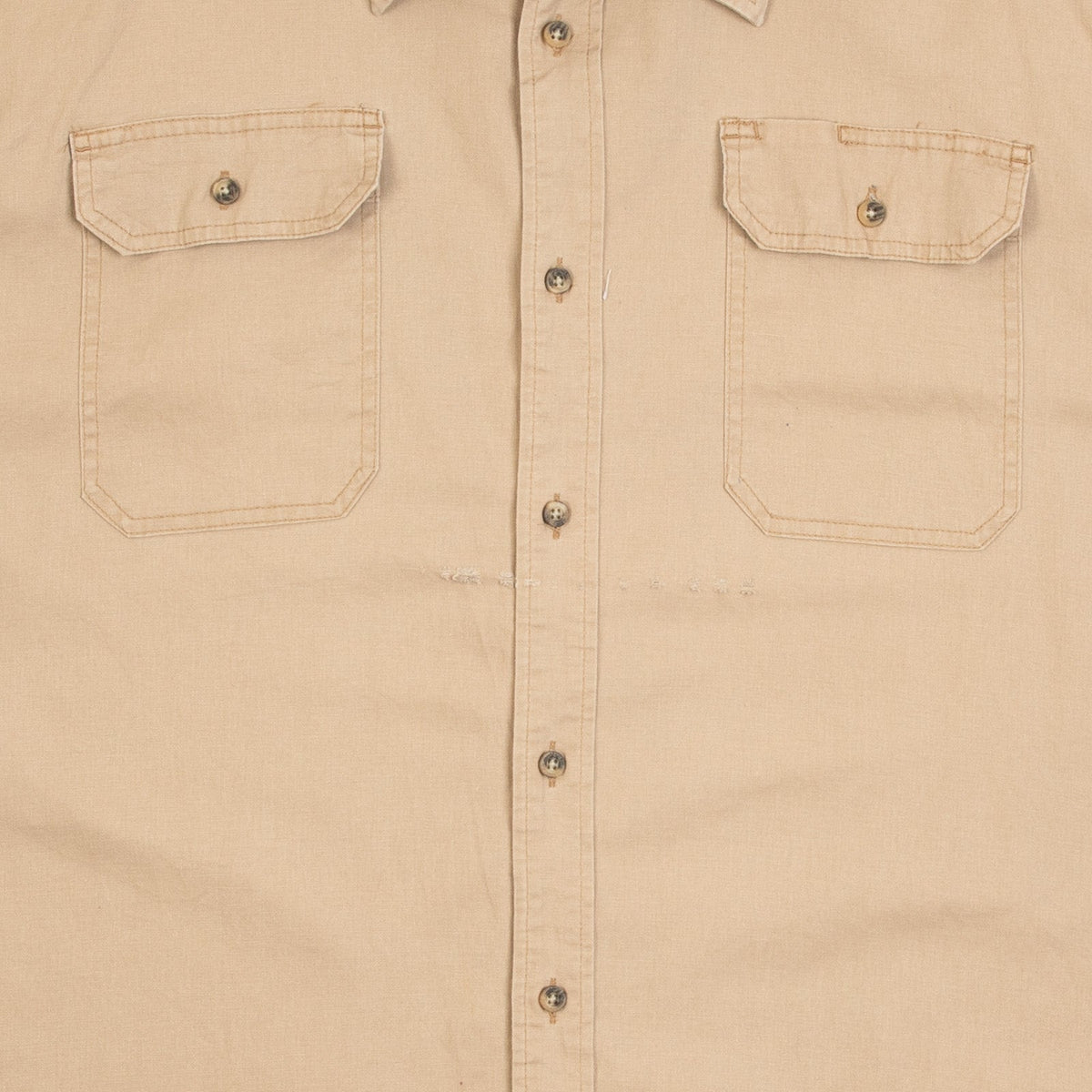 MEN'S VINTAGE 1990S WRANGLER WORKWEAR SHORT SLEEVE SHIRT - XXX-LARGE