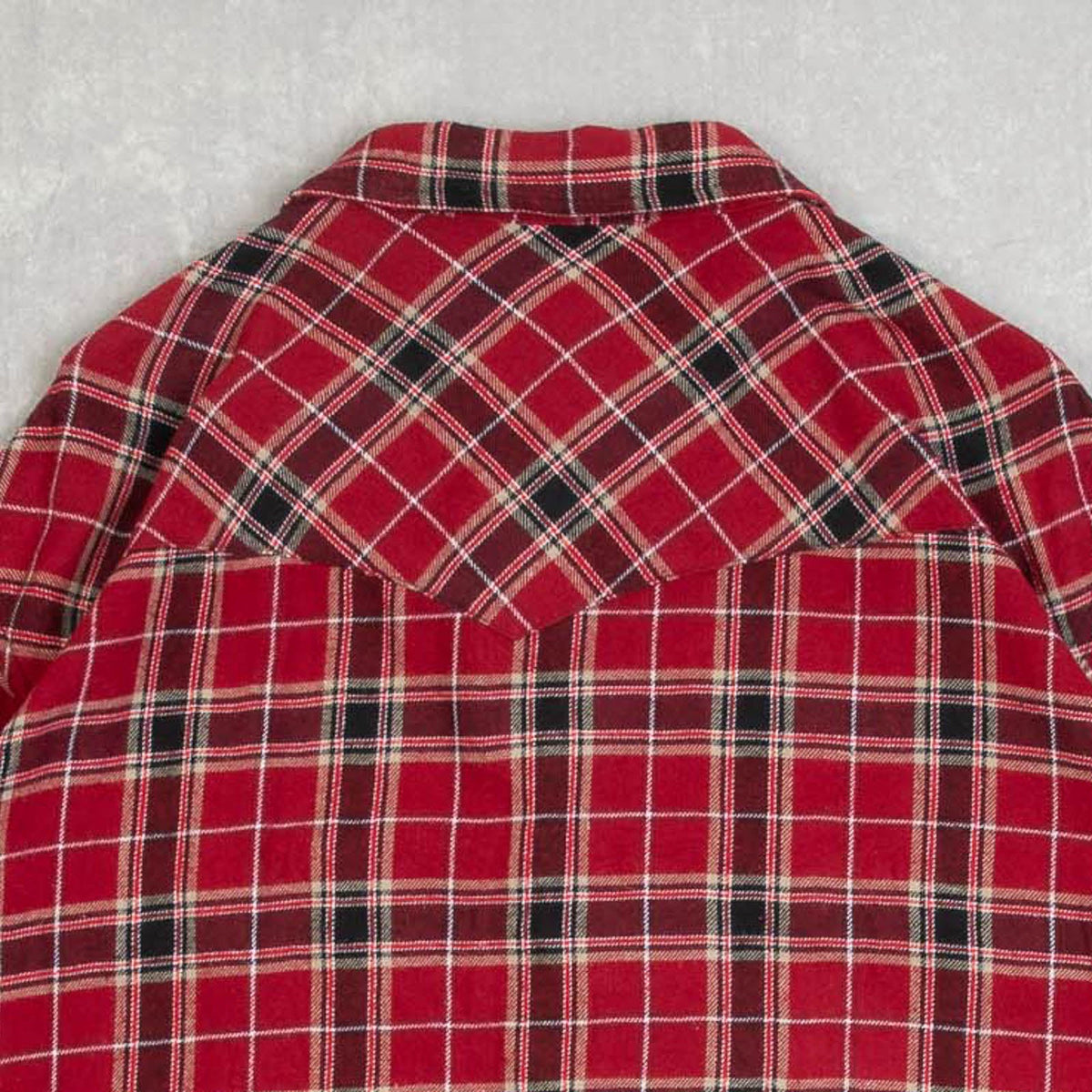 MEN'S VINTAGE 1990S WRANGLER CHECKED FLANNEL SHIRT - XX-LARGE