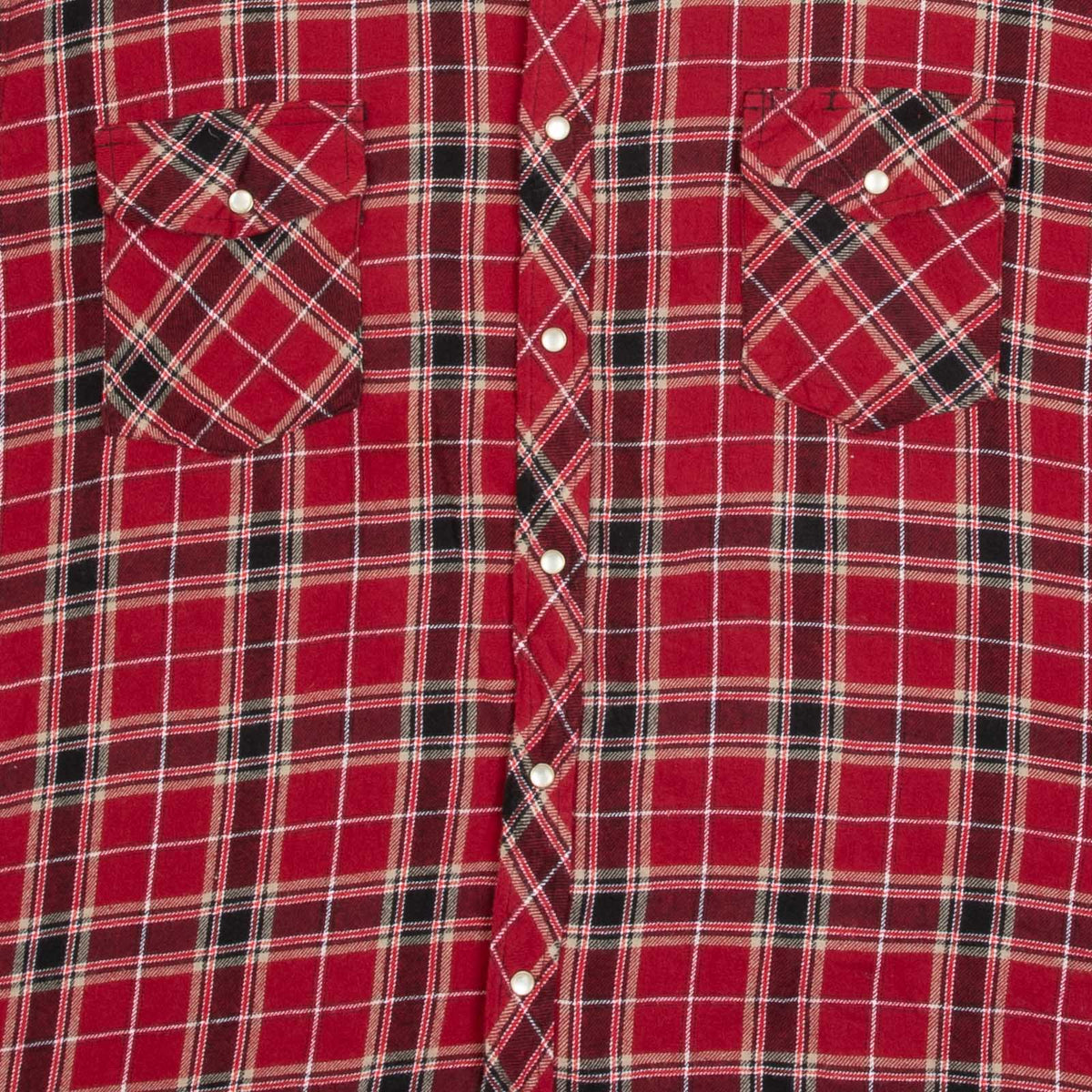 MEN'S VINTAGE 1990S WRANGLER CHECKED FLANNEL SHIRT - XX-LARGE