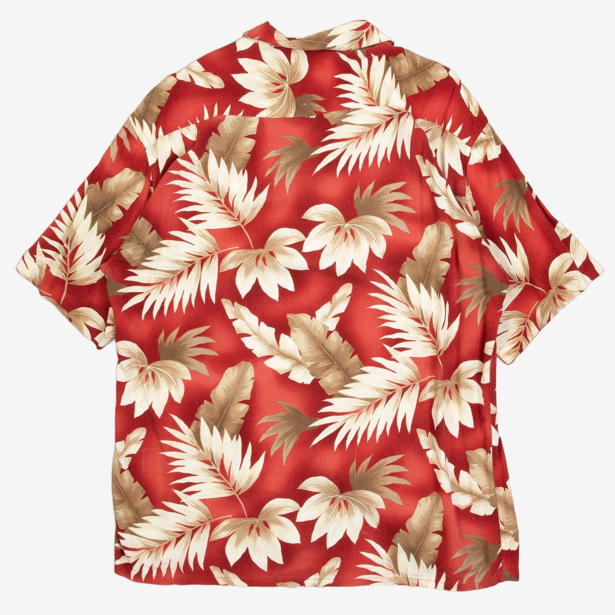 MEN'S VINTAGE 1990S HAWAIIAN SHORT SLEEVE PATTERNED SHIRT - LARGE