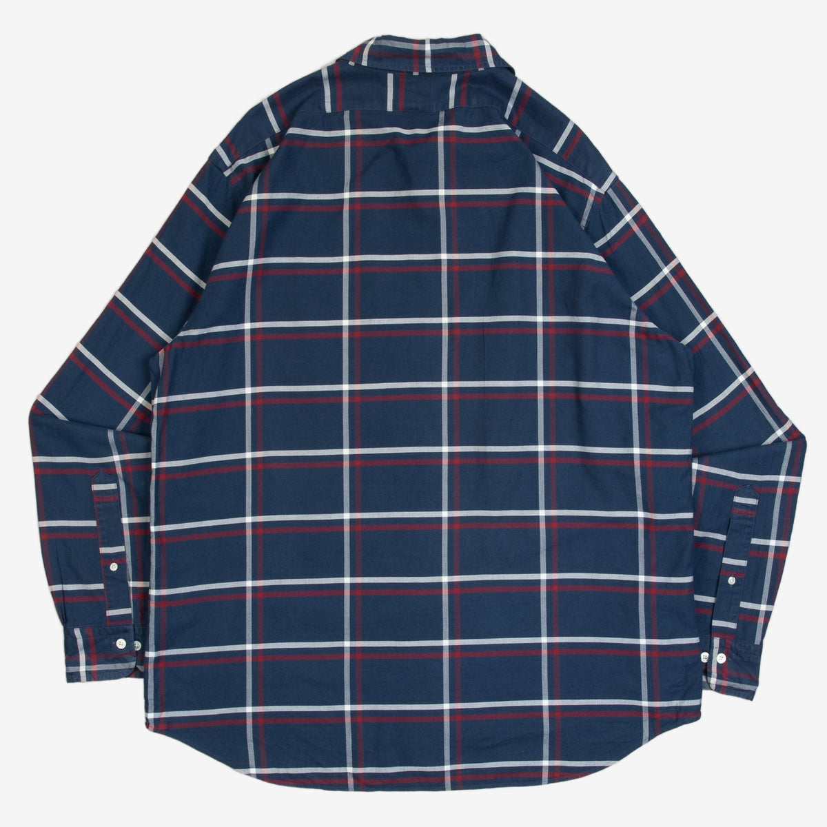 MEN'S VINTAGE 1990S BROOKS BROTHERS MILANO CHECKED SHIRT - X-LARGE