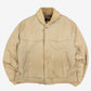 MEN'S VINTAGE 1990S SEARS FLEECE LINED COLLARED FULL ZIP JACKET - LARGE