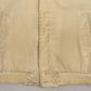MEN'S VINTAGE 1990S SEARS FLEECE LINED COLLARED FULL ZIP JACKET - LARGE