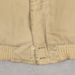 MEN'S VINTAGE 1990S SEARS FLEECE LINED COLLARED FULL ZIP JACKET - LARGE