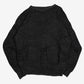 MEN'S VINTAGE 1980S STRUCTURED KNITTED JUMPER - LARGE