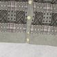 MEN'S VINTAGE 1990S PATTERNED KNITTED CARDIGAN - LARGE