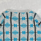 MEN'S VINTAGE 1990S PATTERNED KNITTED JUMPER - MEDIUM