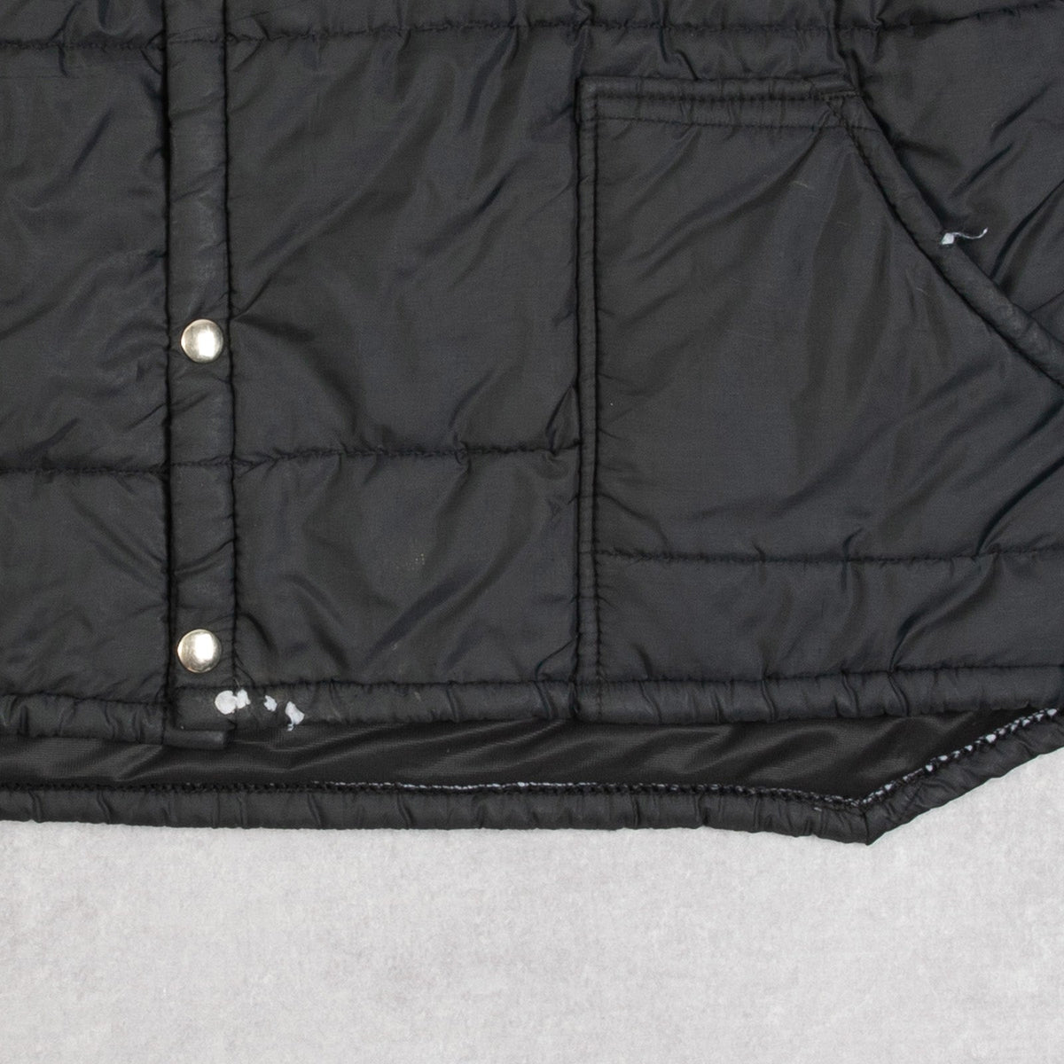 MEN'S VINTAGE 1980S TRUCK-LITE PADDED GILET JACKET - X-LARGE