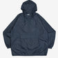 MEN'S VINTAGE 1990S HOODED QUARTER ZIP WINDBREAKER JACKET - X-LARGE
