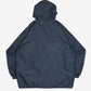 MEN'S VINTAGE 1990S HOODED QUARTER ZIP WINDBREAKER JACKET - X-LARGE