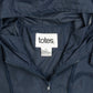 MEN'S VINTAGE 1990S HOODED QUARTER ZIP WINDBREAKER JACKET - X-LARGE