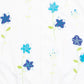 WOMEN'S VINTAGE 1990S FLOWER EMBROIDERED FULL ZIP JACKET - LARGE