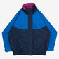 MEN'S VINTAGE 1990S COLOUR BLOCK FULL ZIP JACKET - LARGE