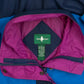 MEN'S VINTAGE 1990S COLOUR BLOCK FULL ZIP JACKET - LARGE
