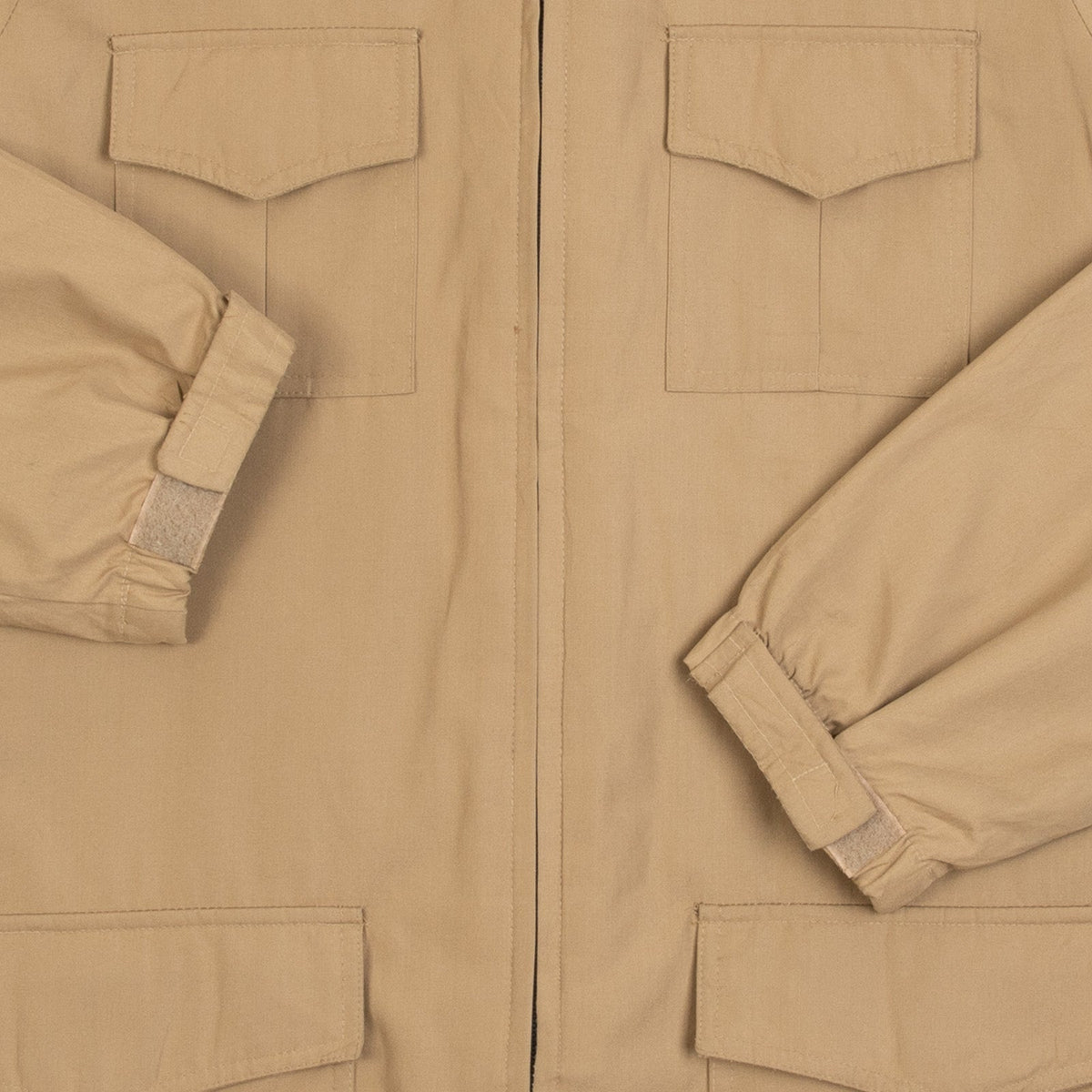 MEN'S VINTAGE 1980S HOODED PARKA JACKET - SMALL