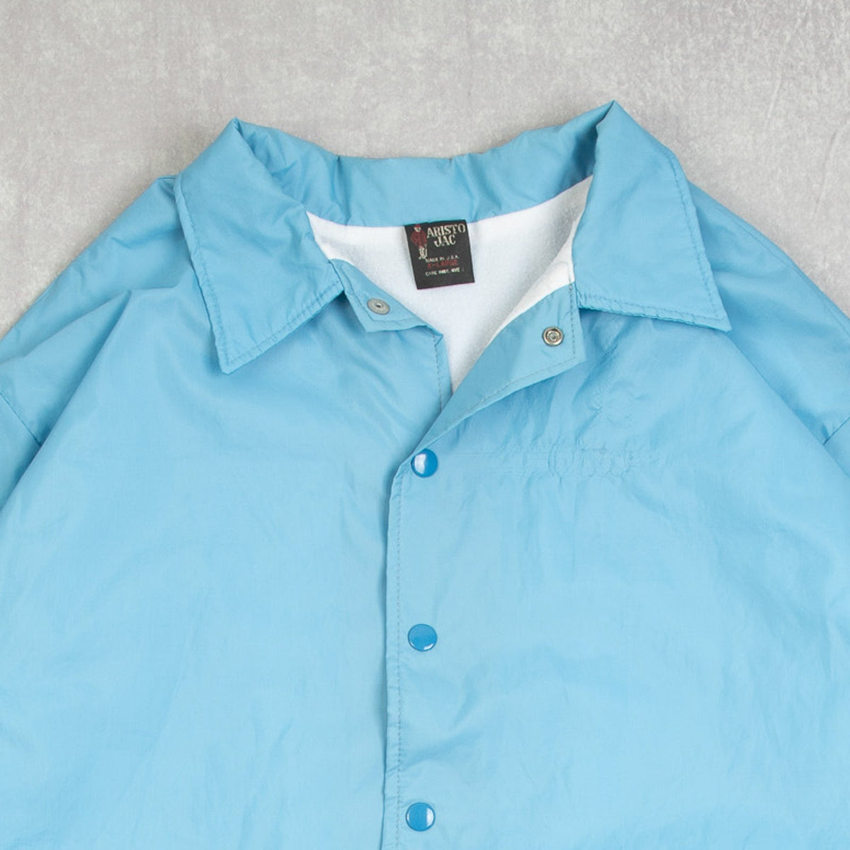 MEN'S VINTAGE 1980S OROVILLE SHRINE CLUB COACH JACKET - X-LARGE
