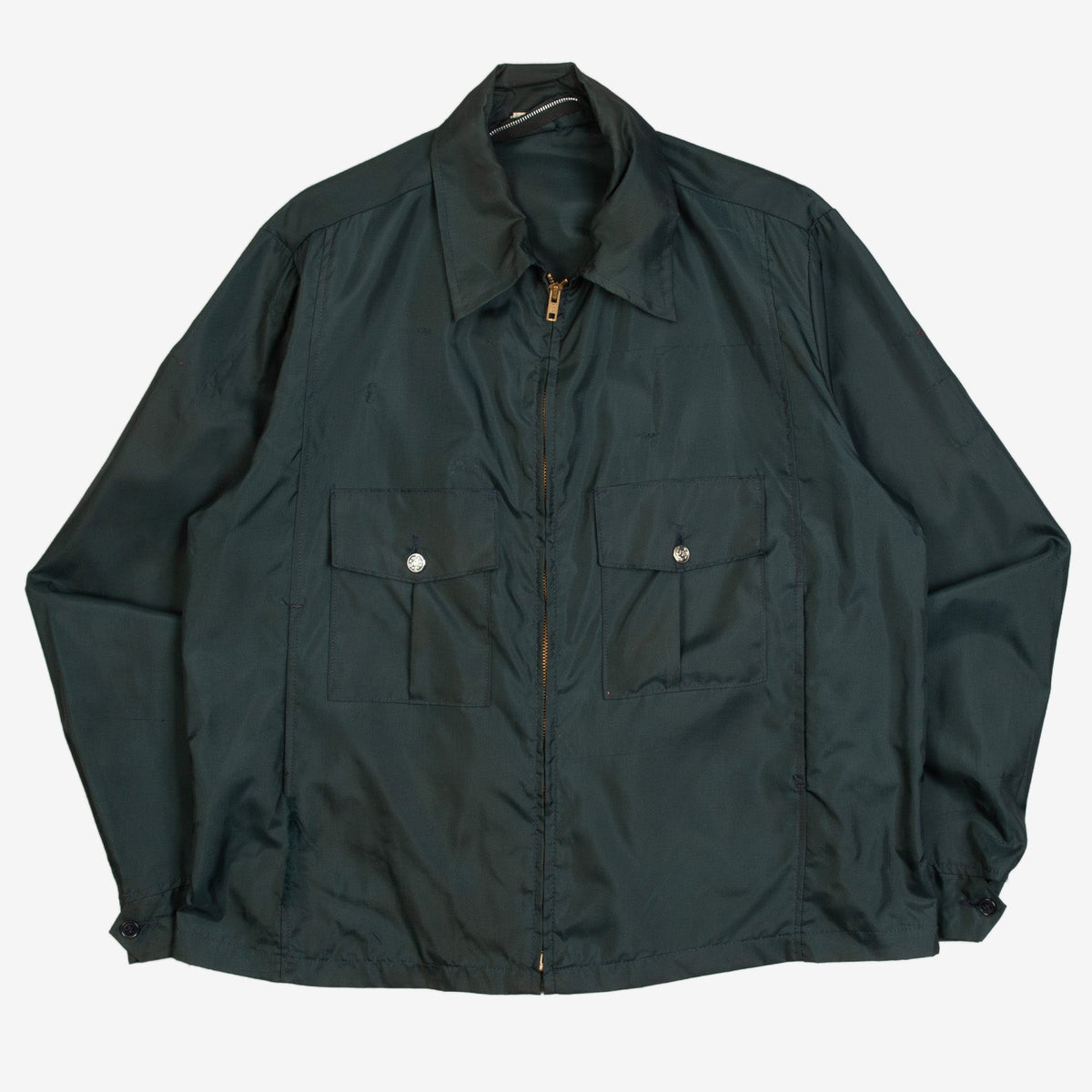 MEN'S VINTAGE 1980S BOXY UTILITY WORKWEAR JACKET - X-LARGE