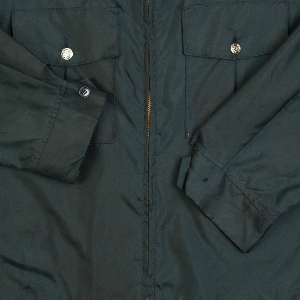 MEN'S VINTAGE 1980S BOXY UTILITY WORKWEAR JACKET - X-LARGE
